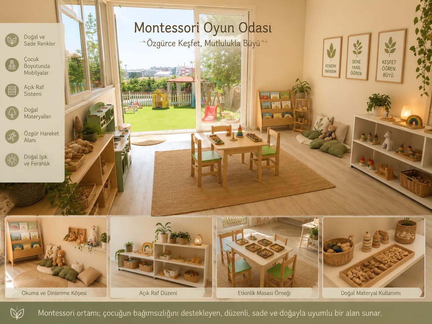 Anasev Montessori sınıfından çocuklar